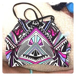 Barely worn Bikini top w, tie straps.